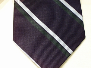 Royal Signals silk stripe tie - Click Image to Close